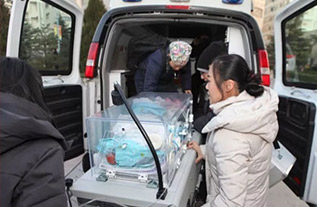 梅河口市妇婴监护型护送